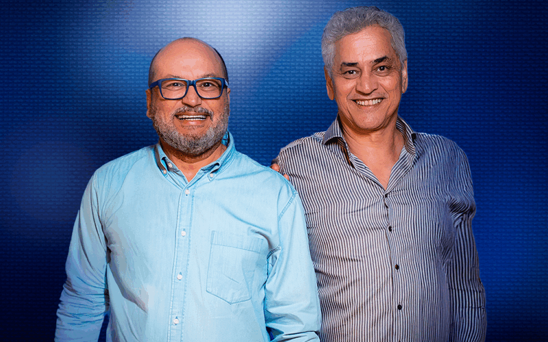 Executivos do Grupo A12+: Renner Fidelis (presidente) e Evaldo de Paula (diretor de Expansão) / Foto: Divulgação
