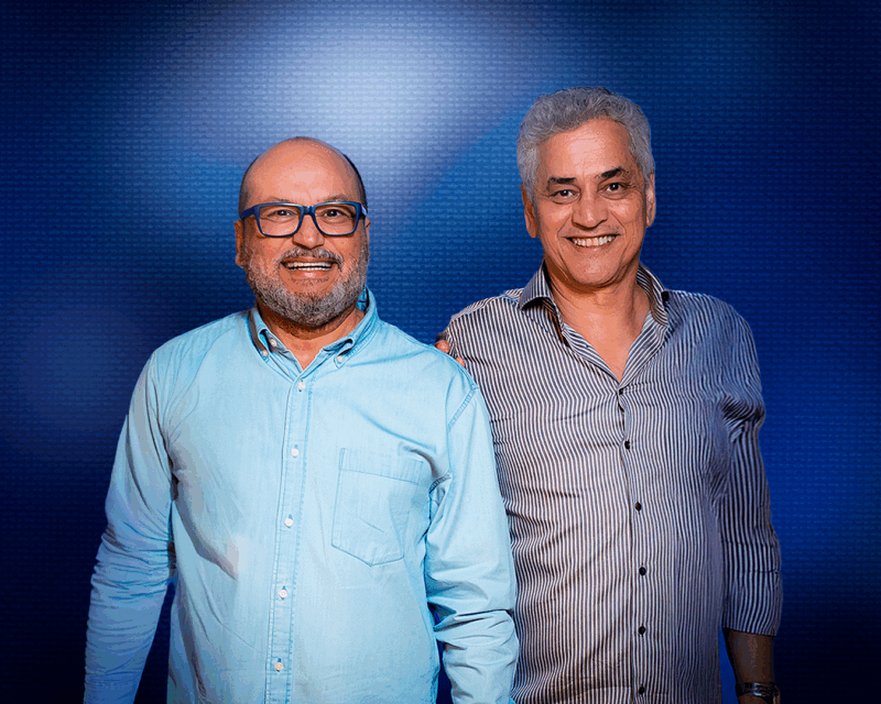 Executivos do Grupo A12+: Renner Fidelis (presidente) e Evaldo de Paula (diretor de Expansão) / Foto: Divulgação