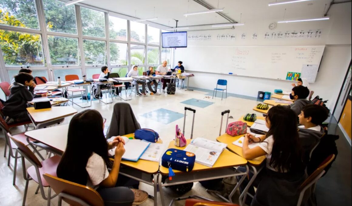 Divulgação: Alunos na Lourenço Castanho