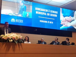 Câmara do Recife realiza solenidade em homenagem à Semana Municipal do Seguro / Foto: Divulgação