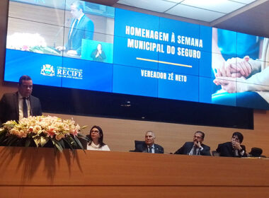 Câmara do Recife realiza solenidade em homenagem à Semana Municipal do Seguro / Foto: Divulgação