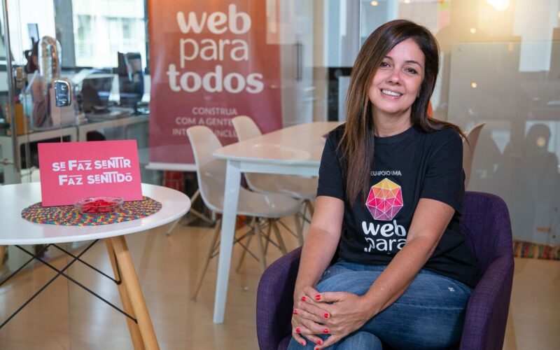 Divulgação: Simone Freire, fundadora da Espiral Interativa e idealizadora do Movimento Web para Todos