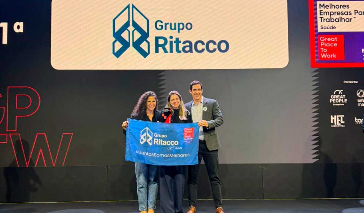 Grupo Ritacco conquista GPTW como melhor corretora de saúde para se trabalhar no Brasil / Foto: Divulgação