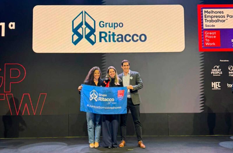 Grupo Ritacco conquista GPTW como melhor corretora de saúde para se trabalhar no Brasil / Foto: Divulgação