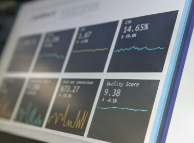 turned on monitoring screen