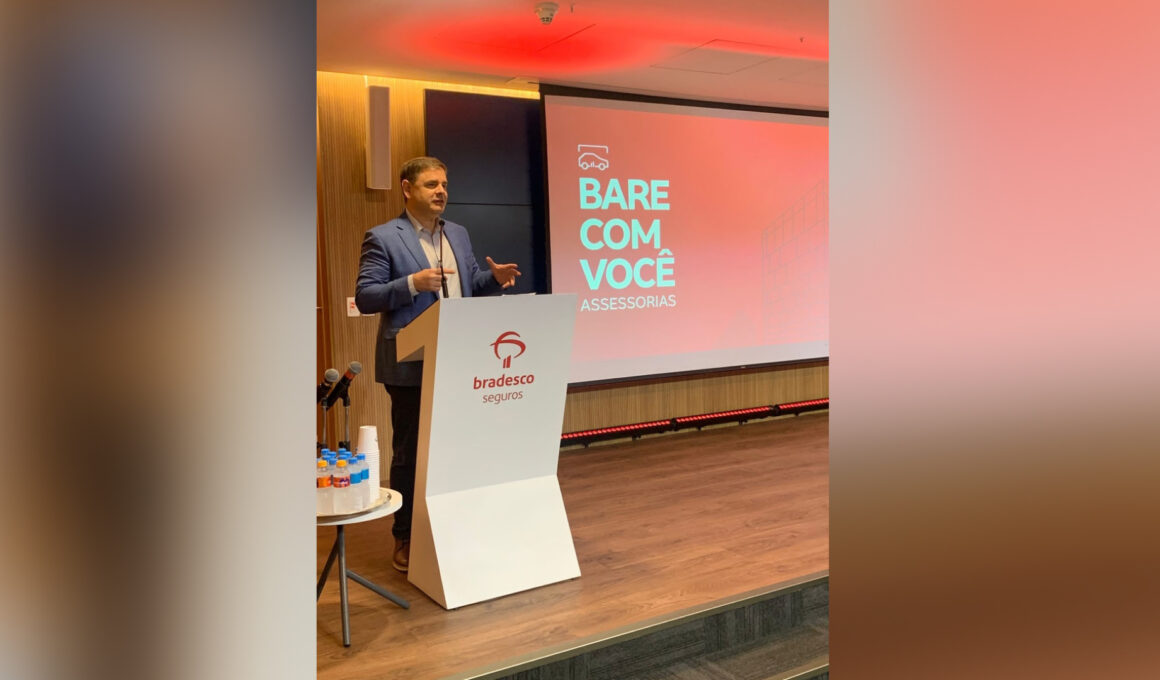 O Diretor-presidente da Bradesco Auto/RE, Ney Dias, abriu a segunda edição do Bare com Você
