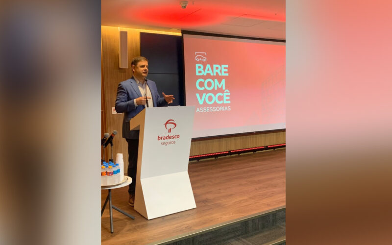 O Diretor-presidente da Bradesco Auto/RE, Ney Dias, abriu a segunda edição do Bare com Você