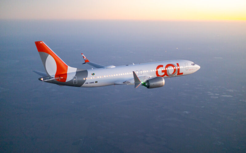 Boeing 737 MAX da GOL /Foto: GOL / Divulgação