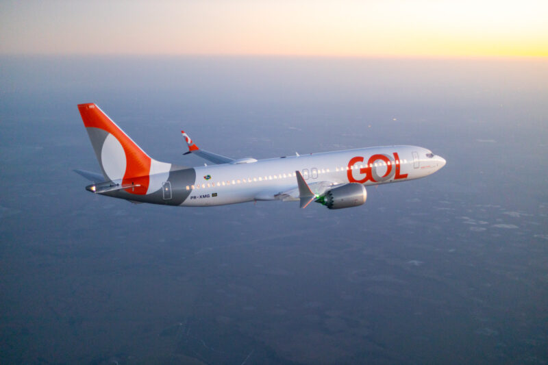 Boeing 737 MAX da GOL /Foto: GOL / Divulgação