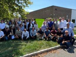 Grupo que viajou para o Centro de Risco de Engenharia da Chubb Seguros em Nova Jersey, Estados Unidos / Foto: Chubb / Divulgação
