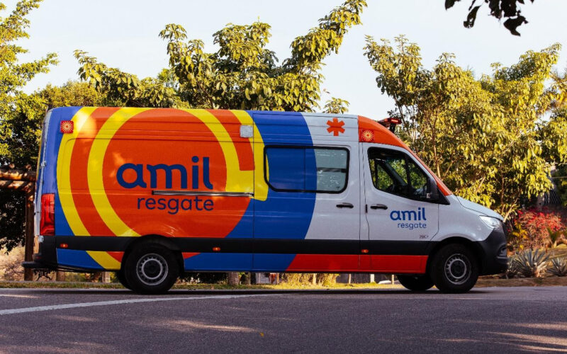 Amil apresenta campanha focada em planos empresariais e a nova identidade visual de suas ambulâncias no CONARH / Foto: Divulgação