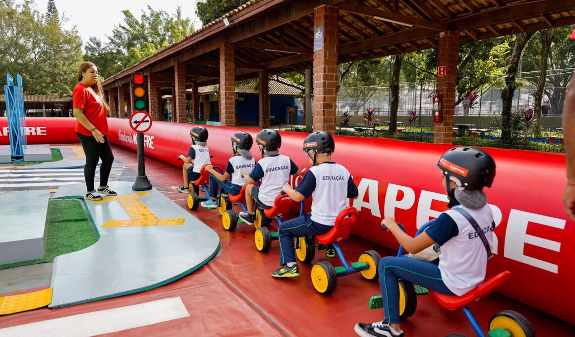 Fundación MAPFRE promove atividades de educação viária para crianças em Mogi Guaçu / Foto: Divulgação