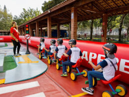Fundación MAPFRE promove atividades de educação viária para crianças em Mogi Guaçu / Foto: Divulgação