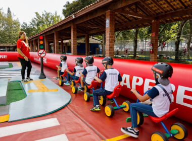 Fundación MAPFRE promove atividades de educação viária para crianças em Mogi Guaçu / Foto: Divulgação