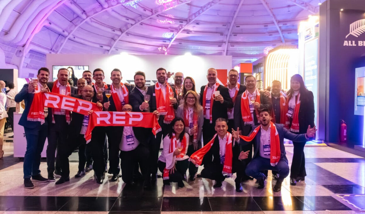 Equipe REP Seguros na ABGR 2025 / Foto: Divulgação