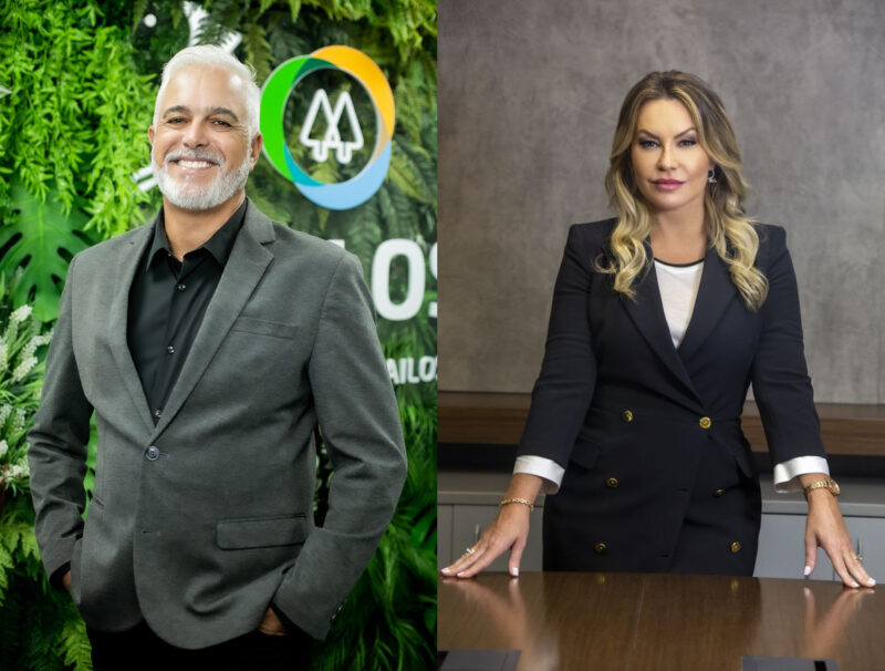 Eduardo Vieira Ferrari é presidente da cooperativa Únilos e representante dos participantes no Conselho Deliberativo da Quanta – Únilos/divulgação/ Denise Maidanchen é CEO da Quanta Previdência – Quanta Previdência/divulgação