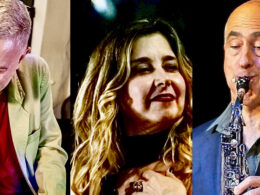 Marvio Ciribelli, Mylena Ciribelli e Tom Bergeron/ Foto: Divulgação