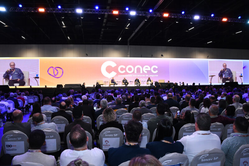 Foto: Talk Show – Transição Segura para o Futuro da Corretagem de Seguros (Conec 2025).