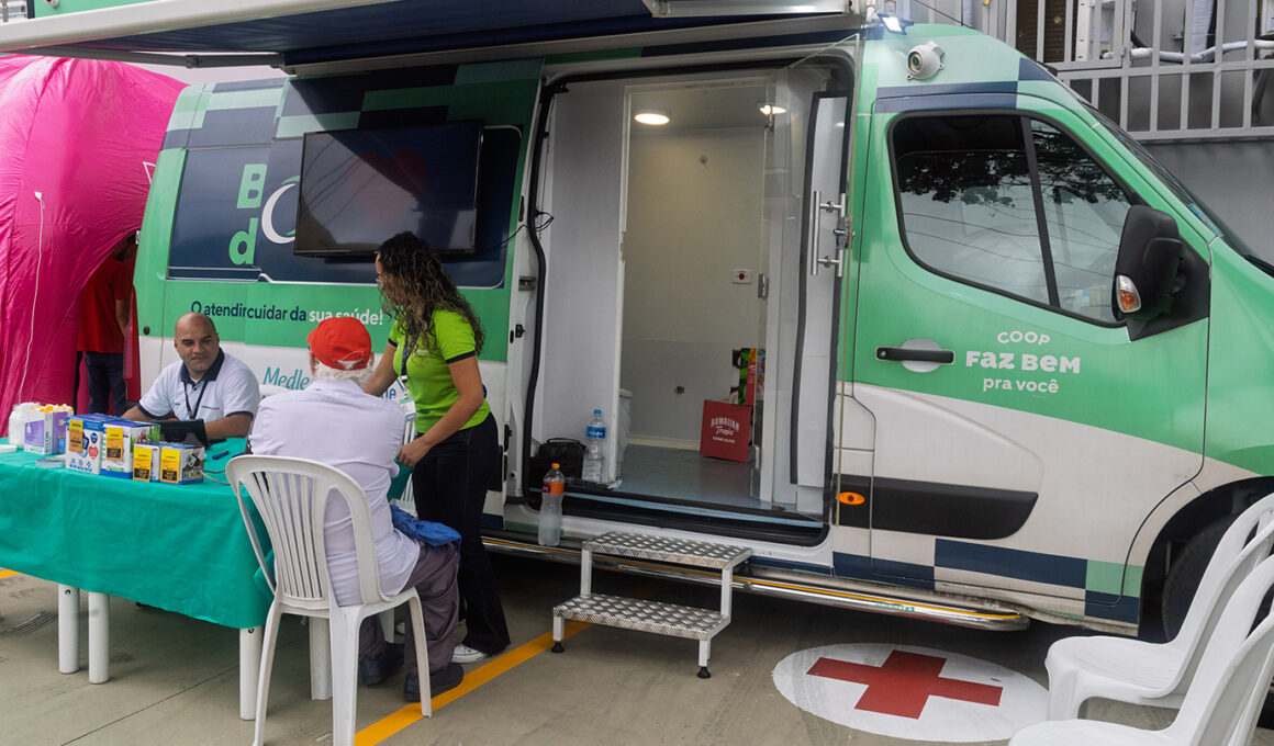 Programa de saúde da COOP leva atendimento gratuito à população / Foto: Divulgação
