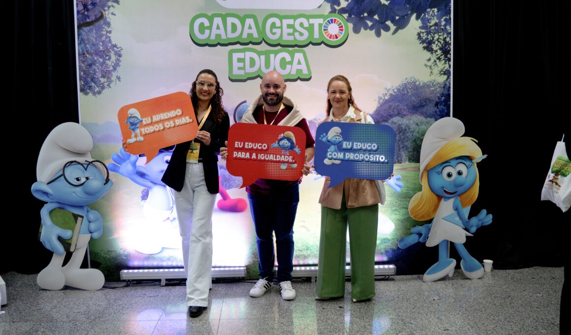 Programas como "Cada Gesto Educa" foram destaques no evento, que evidenciou os impactos dessas iniciativas nas escolas Créditos: Divulgação/Sicredi