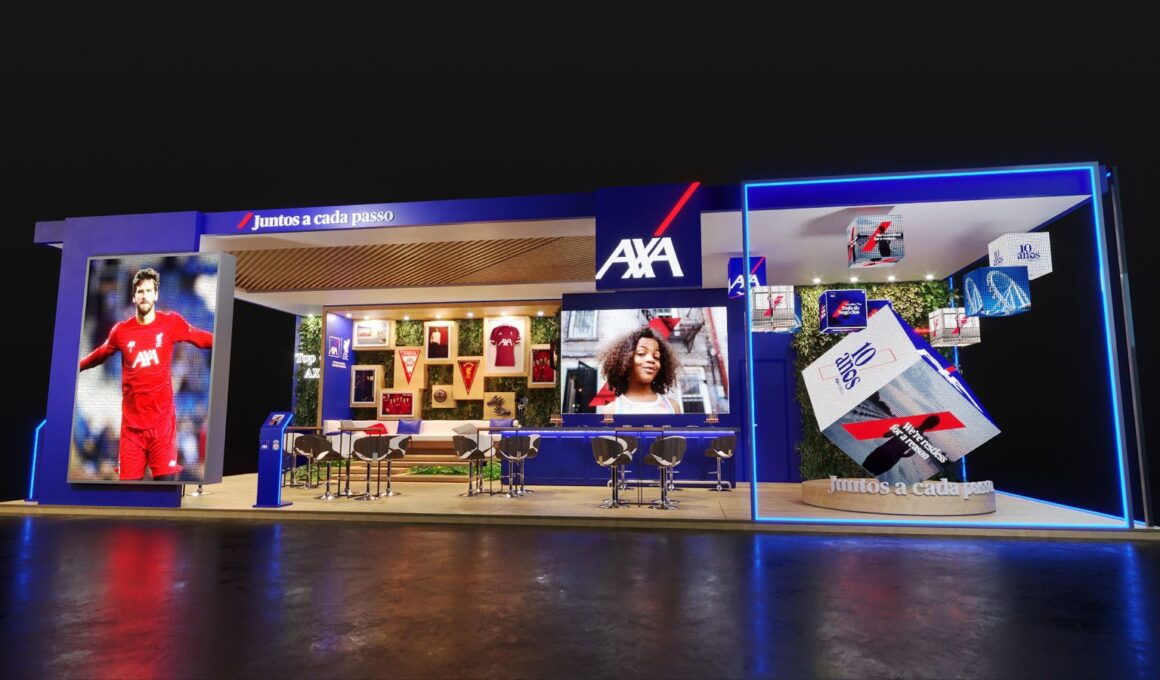 Estande da AXA na Conec 2025 / Foto: Divulgação