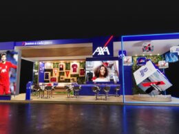 Estande da AXA na Conec 2025 / Foto: Divulgação