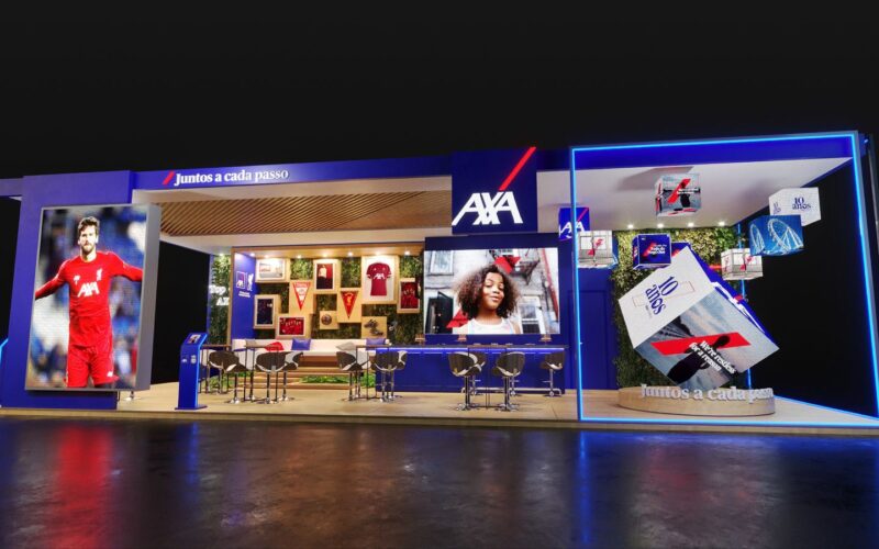 Estande da AXA na Conec 2025 / Foto: Divulgação