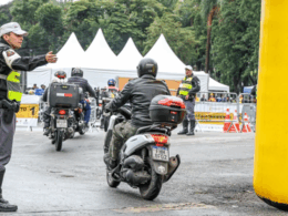 No pit stop, motociclistas são chamados a fazer uma pausa e um mergulho na consciência / Foto: Detran-SP / Divulgação