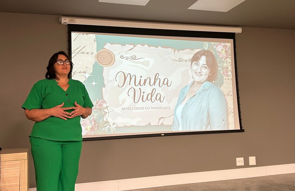 Hoje, Daniela faz palestras sobre a vida pós-transplanteCrédito: divulgação