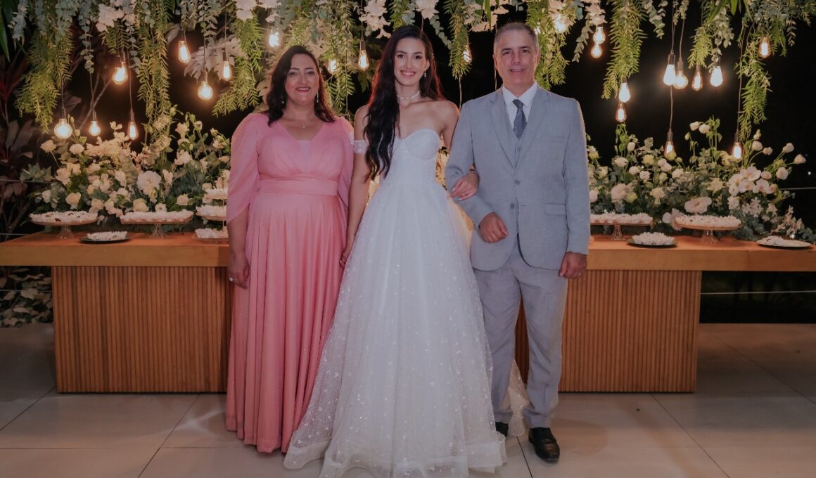Graças ao transplante, Daniela pôde estar presente no casamento da filha Crédito: divulgação