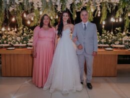 Graças ao transplante, Daniela pôde estar presente no casamento da filha Crédito: divulgação
