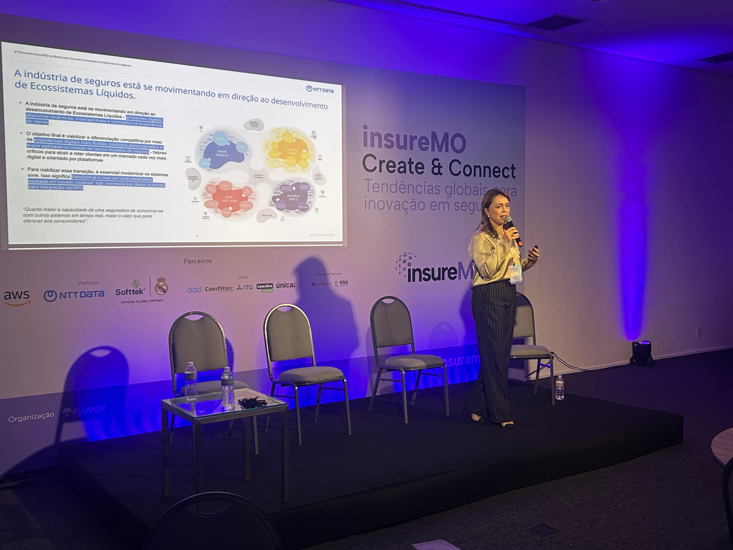Katia Galvane, Head of Health and Insurance da NTT Data Brazil / Foto: Universo do Seguro