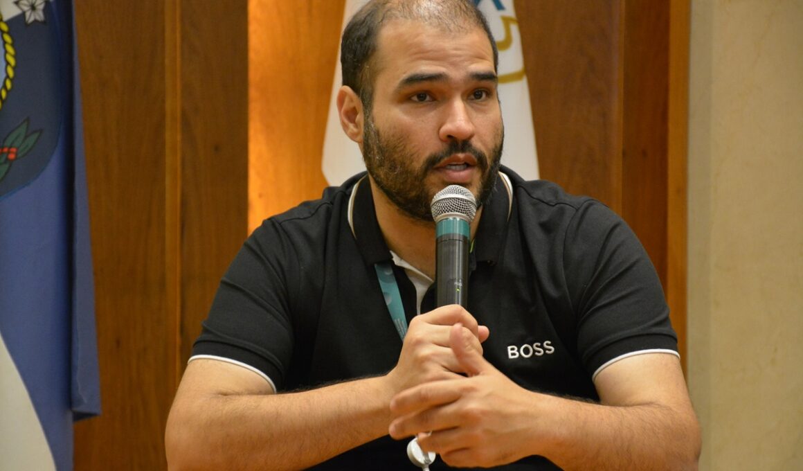 Lucas Vergilio, presidente da ENS / Foto: João Vitor Silva / ENS / Divulgação