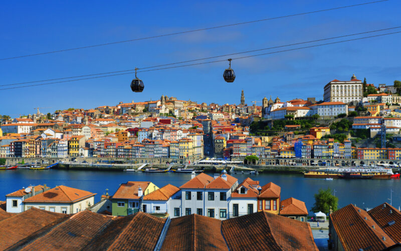 Vista do Vale do Rio Douro, reconhecido pela UNESCO como Patrimônio da Humanidade.