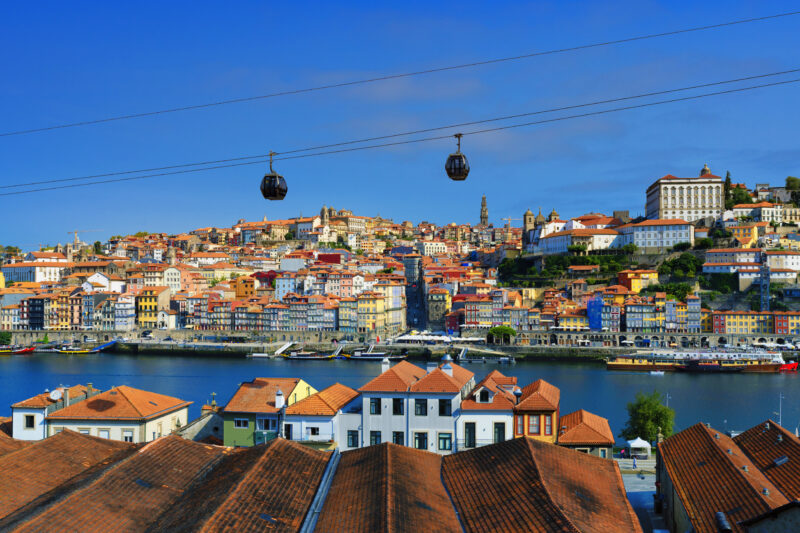 Vista do Vale do Rio Douro, reconhecido pela UNESCO como Patrimônio da Humanidade.