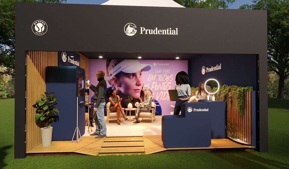 Divulgação Espaço da Prudential do Brasil no SP Open | Divulgação