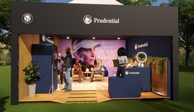 Divulgação Espaço da Prudential do Brasil no SP Open | Divulgação