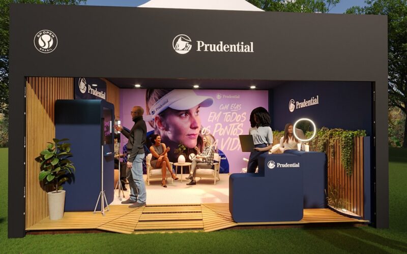 Divulgação Espaço da Prudential do Brasil no SP Open | Divulgação
