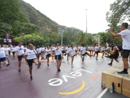 Realização da Corrida Leve Saúde é da Arena Leve, espaço destinado a promover atividades físicas gratuitas em vários pontos do Rio de Janeiro. Crédito: Reprodução Leve Saúde