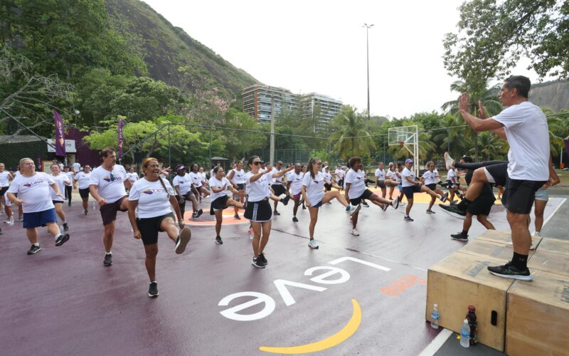 Realização da Corrida Leve Saúde é da Arena Leve, espaço destinado a promover atividades físicas gratuitas em vários pontos do Rio de Janeiro. Crédito: Reprodução Leve Saúde