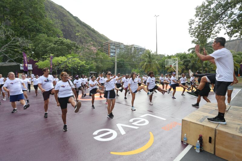 Realização da Corrida Leve Saúde é da Arena Leve, espaço destinado a promover atividades físicas gratuitas em vários pontos do Rio de Janeiro. Crédito: Reprodução Leve Saúde