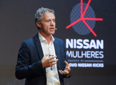 O presidente da Nissan do Brasil Gonzalo Ibarzábal durante o Nissan Mulheres 2025 Murilo Góes/Divulgação