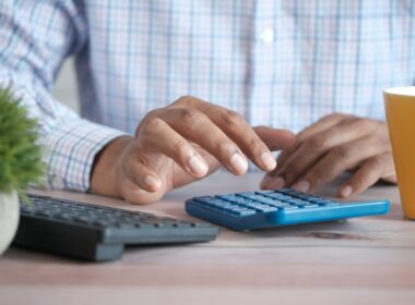 person using black computer keyboard