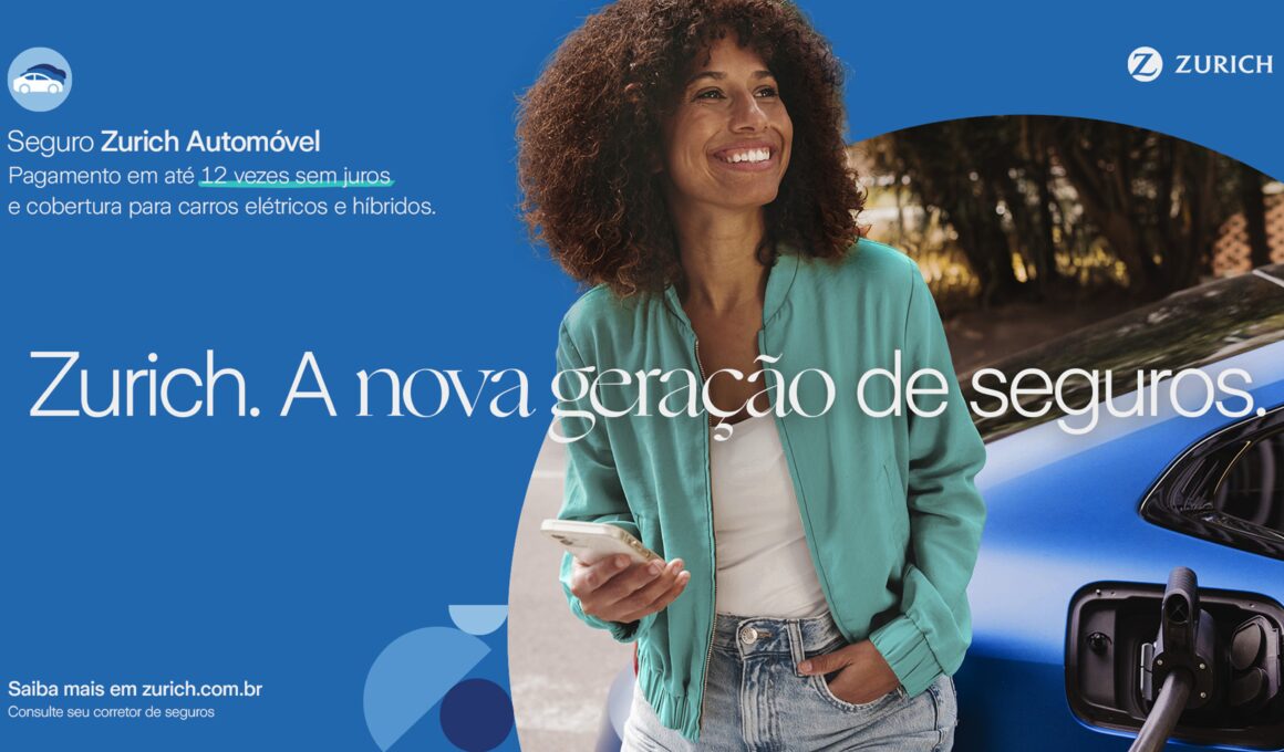 Zurich apresenta nova fase de campanha institucional e reforça posicionamento como “A nova geração de seguros” / Divulgação
