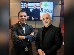 Fábio Sorolla e Marcello Brancacci apresentam o programa Profissional de Seguros/ Foto: Divulgação