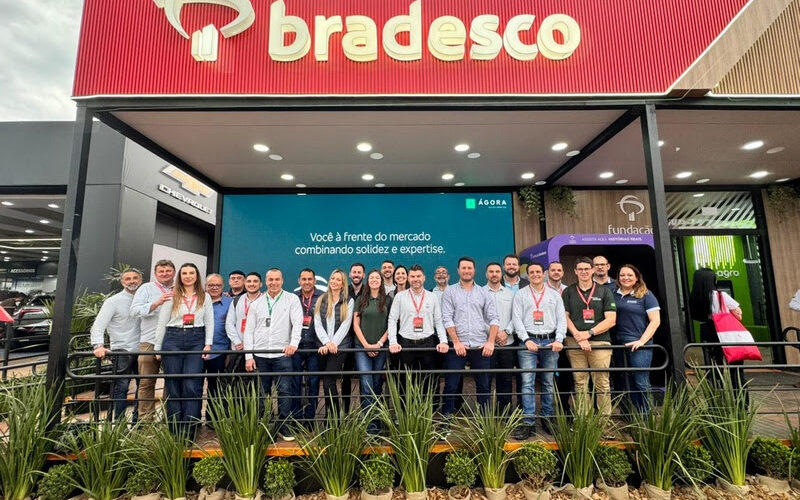Equipe da Bradesco Seguros esteve presente na Expointer