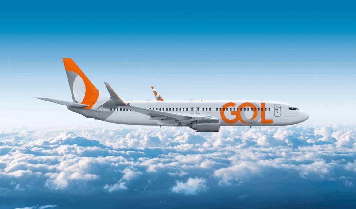 Boeing 737 da GOL (Foto: Divulgação GOL)