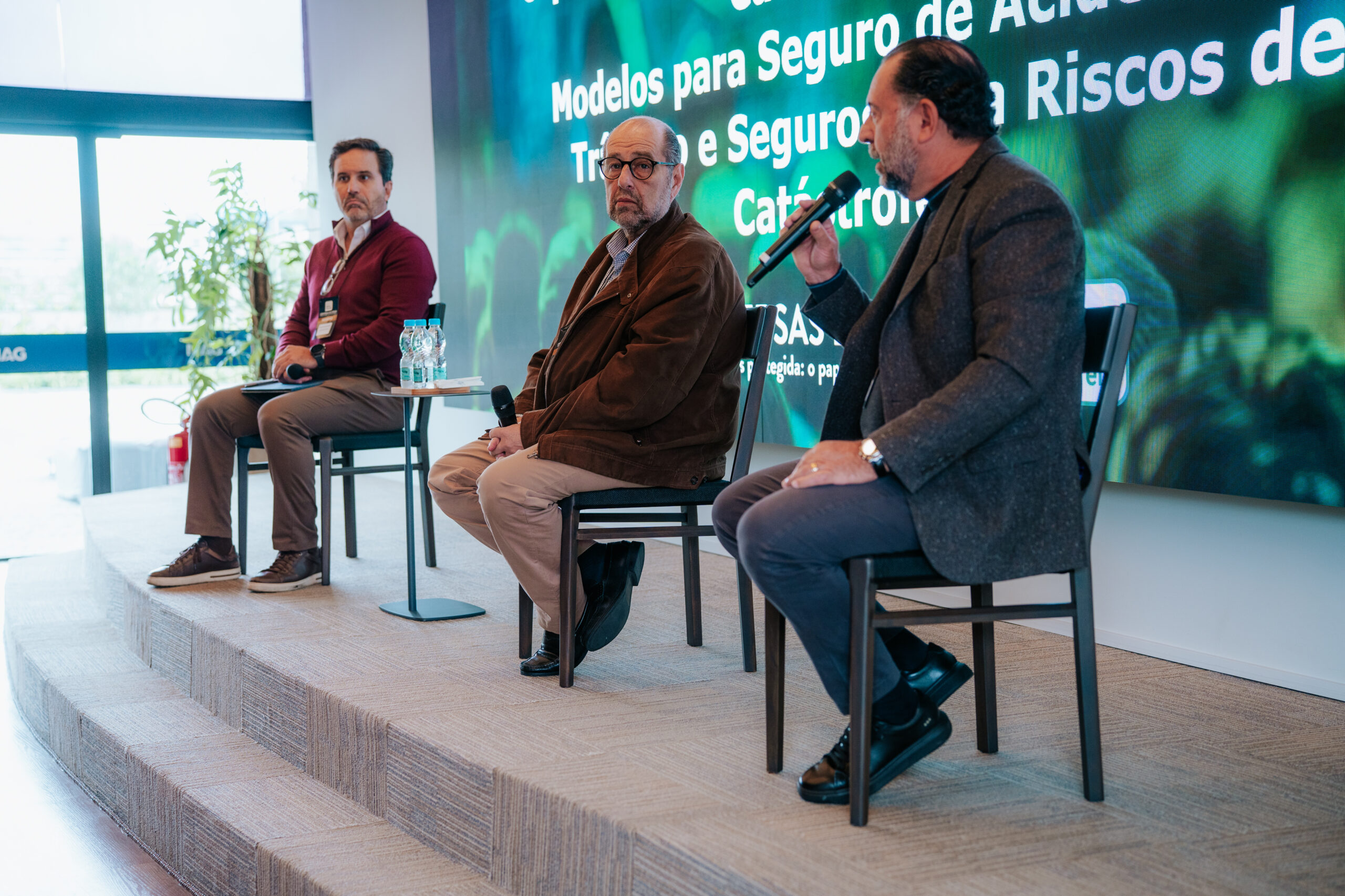 1º painel, Rodrigo Botti, Boris Ber e Alexandre Camillo / Foto: Divulgação