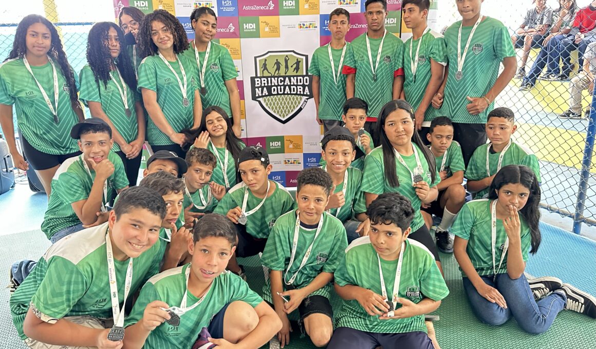 500 alunos de projeto social participam de torneio escolar em Cotia (SP) / Foto: Divulgação
