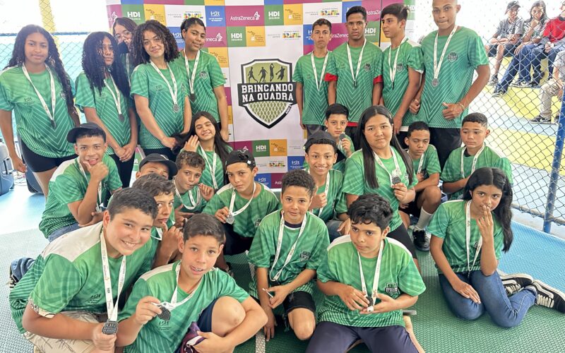 500 alunos de projeto social participam de torneio escolar em Cotia (SP) / Foto: Divulgação